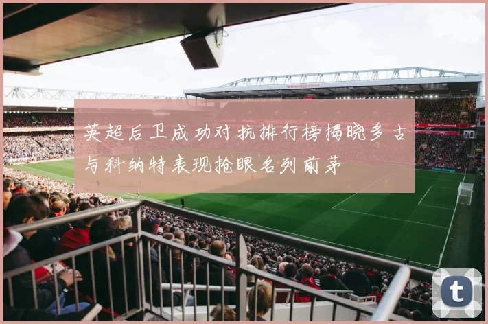 英超后卫成功对抗排行榜揭晓多古与科纳特表现抢眼名列前茅